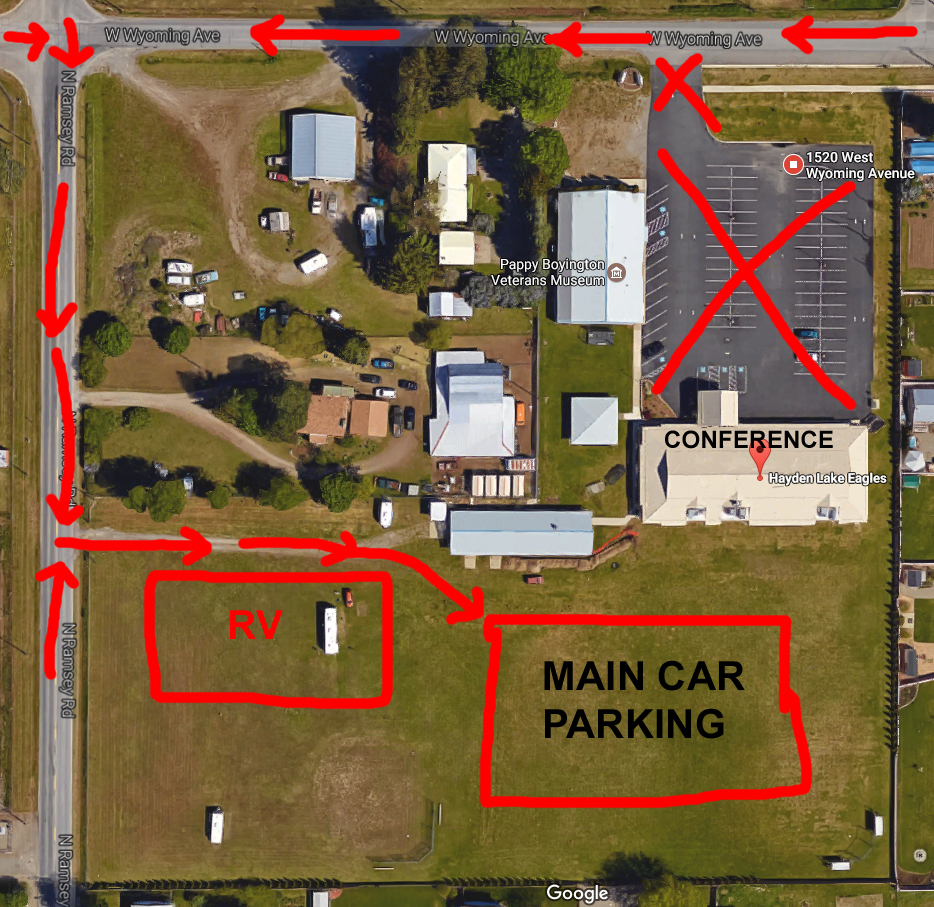 2017 Energy Conference parking